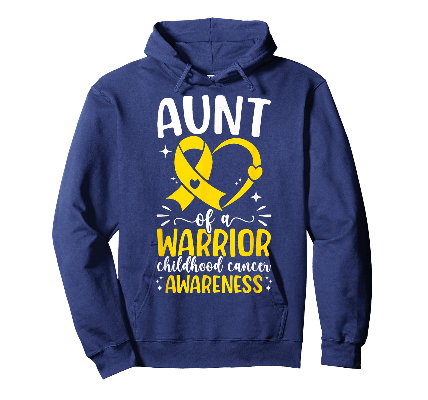 Childhood Cancer Aunt of A Childhood Cancer Warrior Aunt T-Shirt