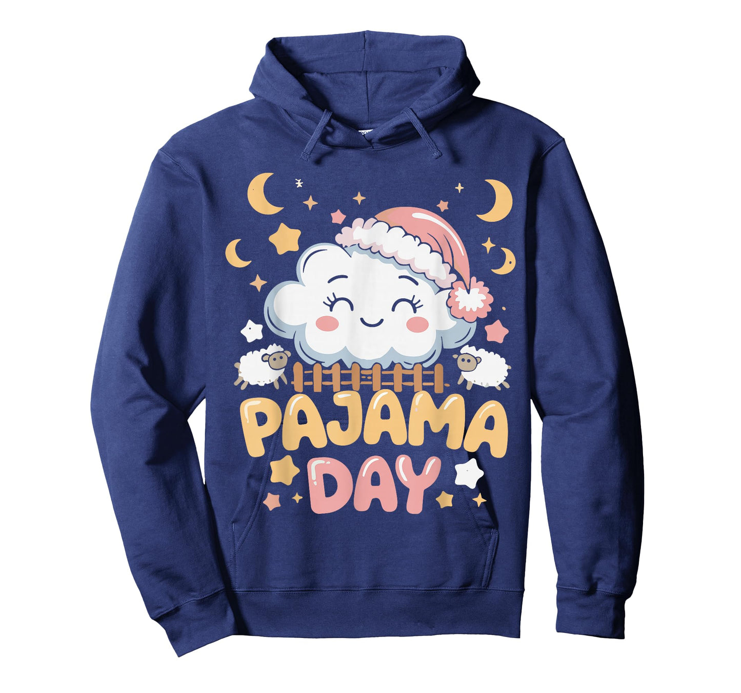 Teacher Pajama Day Shirt, Funny Cloud Sleepover School T-Shirt