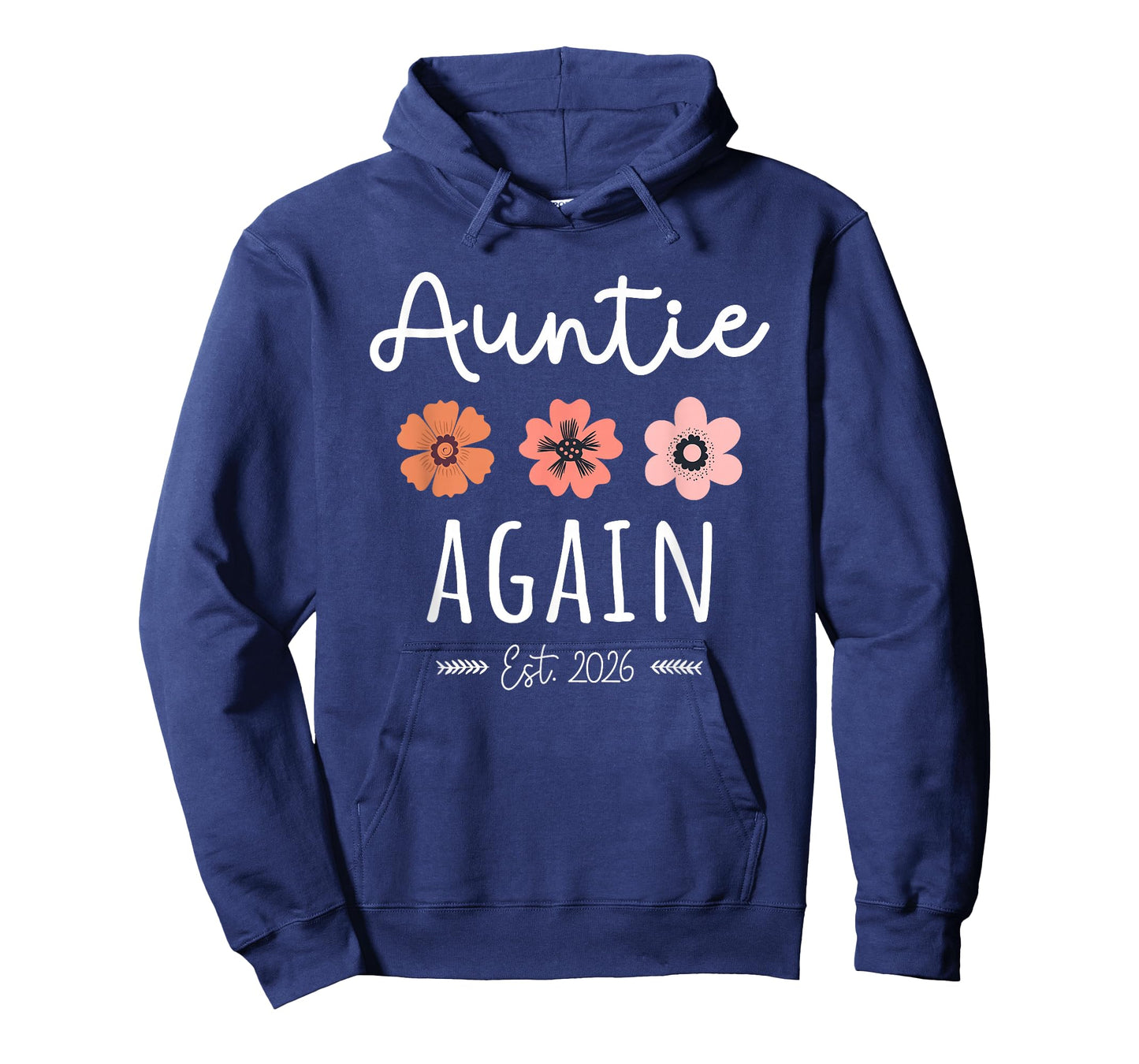 Auntie Again Est 2026-2nd Baby Pregnancy Announcement Aunt T-Shirt
