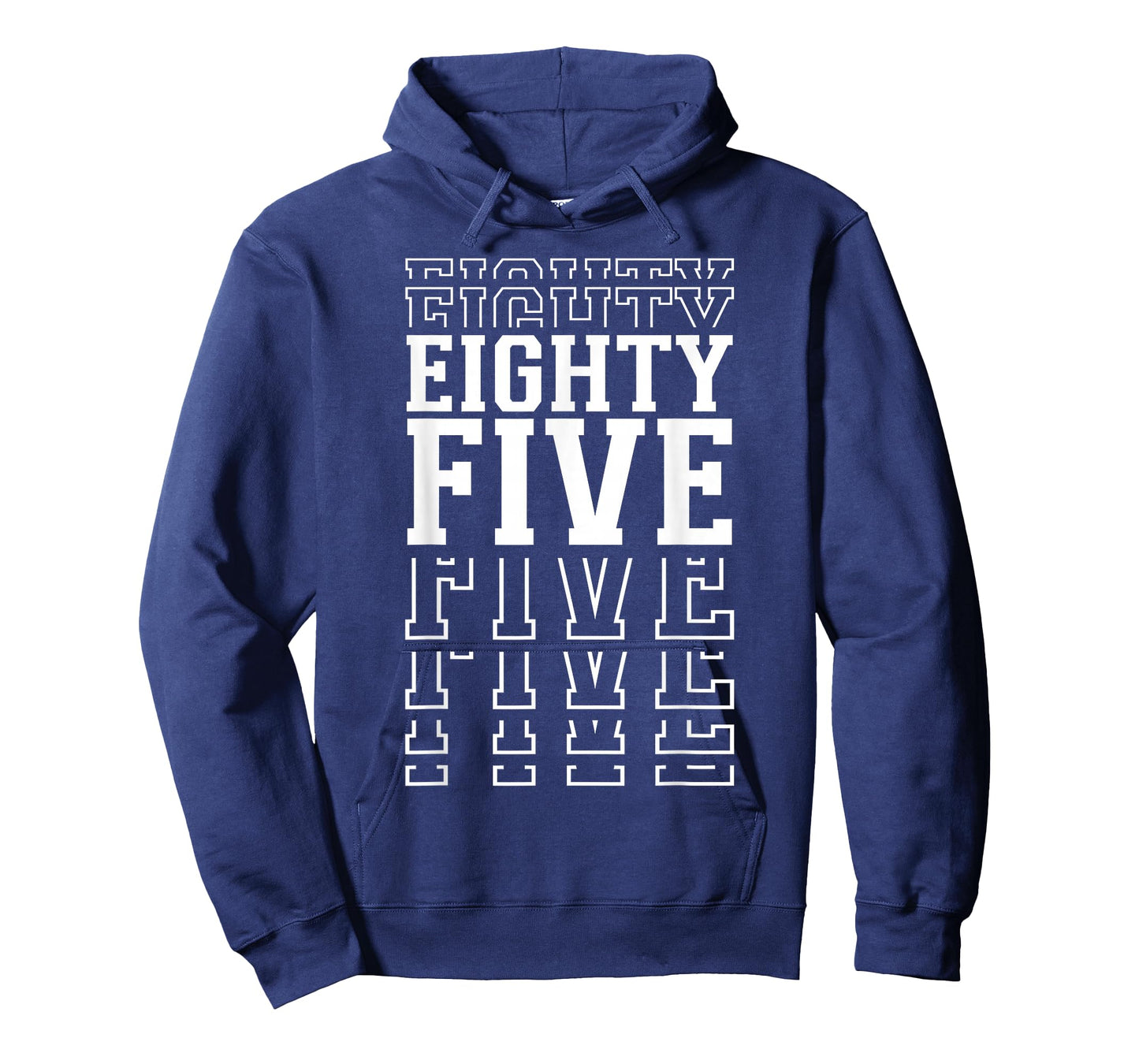 Eighty Five 85th Birthday Layered Text 85 Year Old T-Shirt