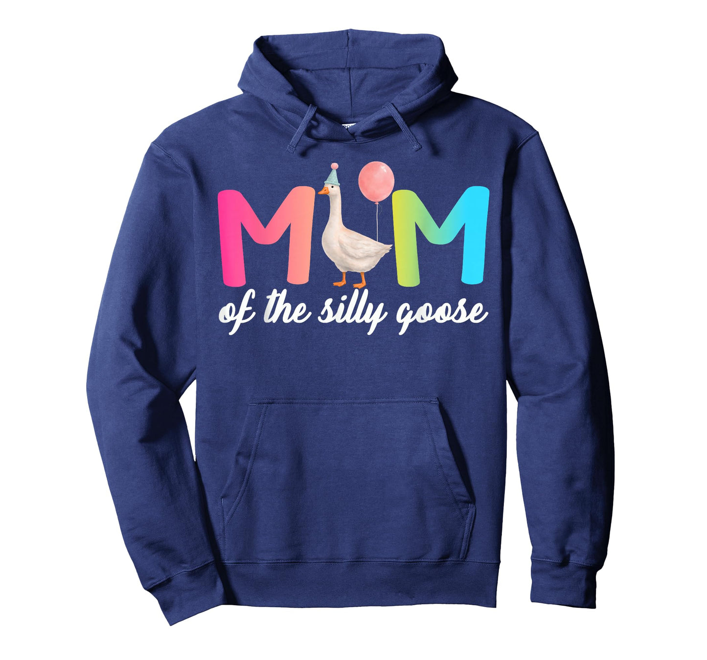 Mom of The Silly Goose First Birthday Party Family Matching T-Shirt