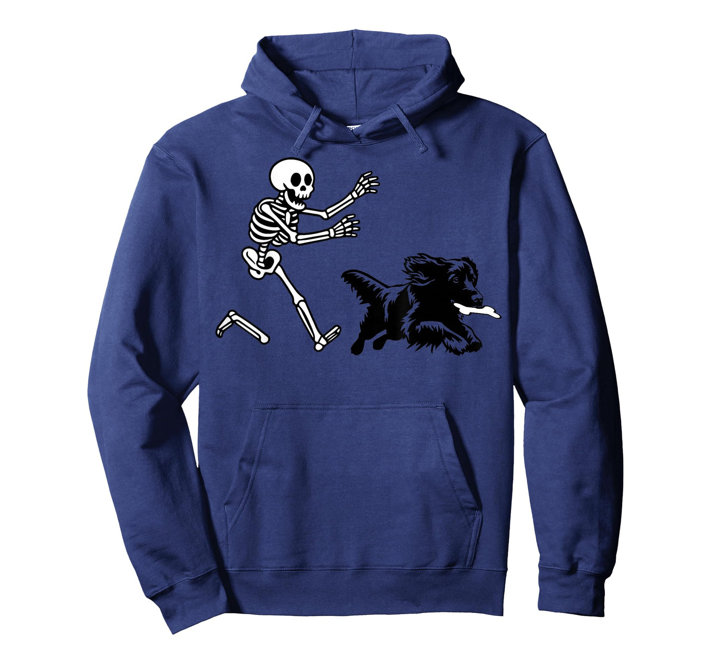Funny Boykin Spaniel Running Skeleton Halloween T-Shirt