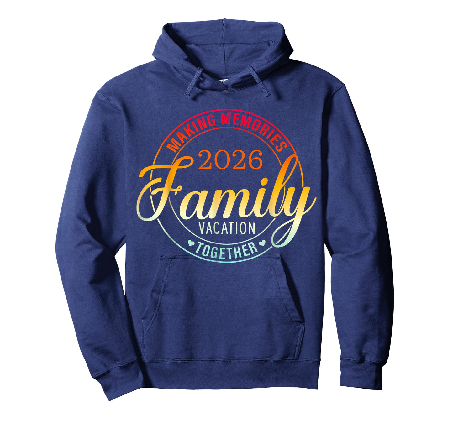 Family Vacation 2026 Family Matching Summer Vacation T-Shirt