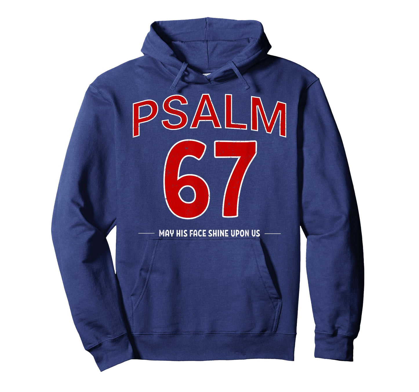 Psalm 67 May His Face Shine Upon Us Faith Christian T-Shirt
