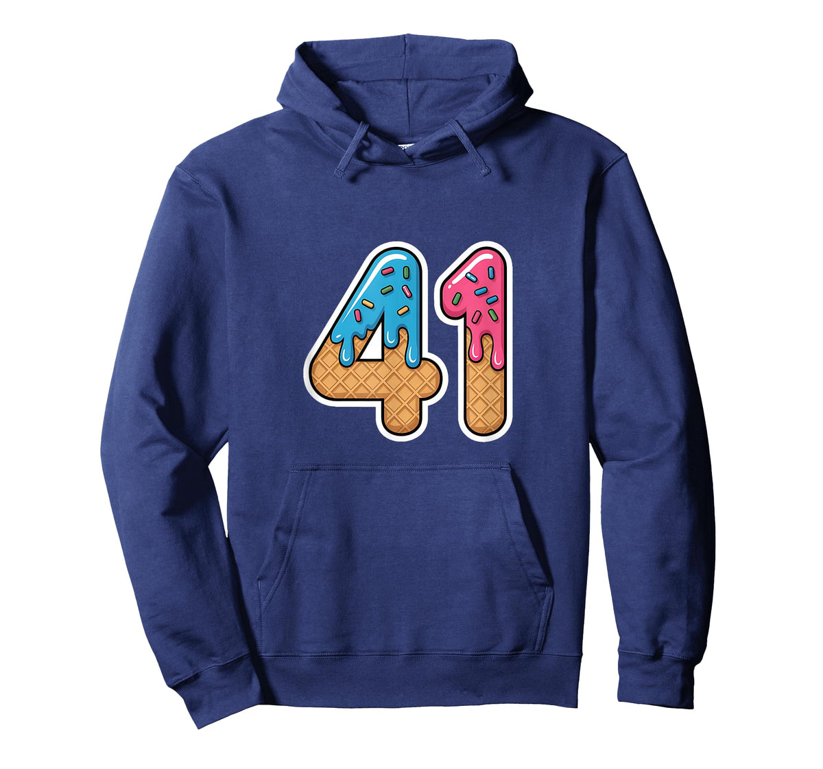 Funny 41 4 1 Drippy Ice Cream Sprinkles 41 T-Shirt