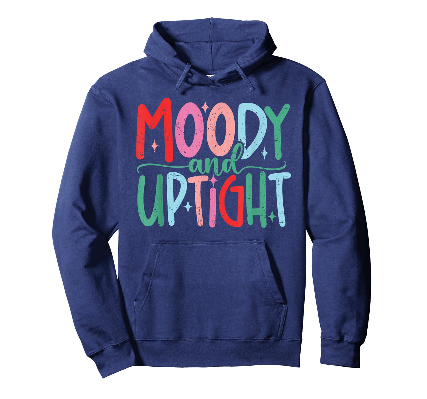 Merry & Bright Moody & Uptight Matching Couples Christmas T-Shirt