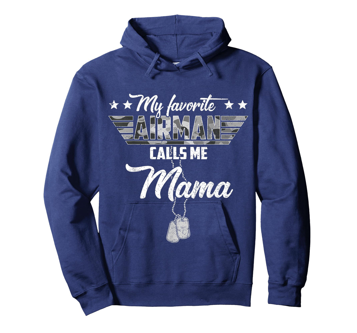 My Favorite Airman Calls Me Mama Camouflage US Air Force T-Shirt