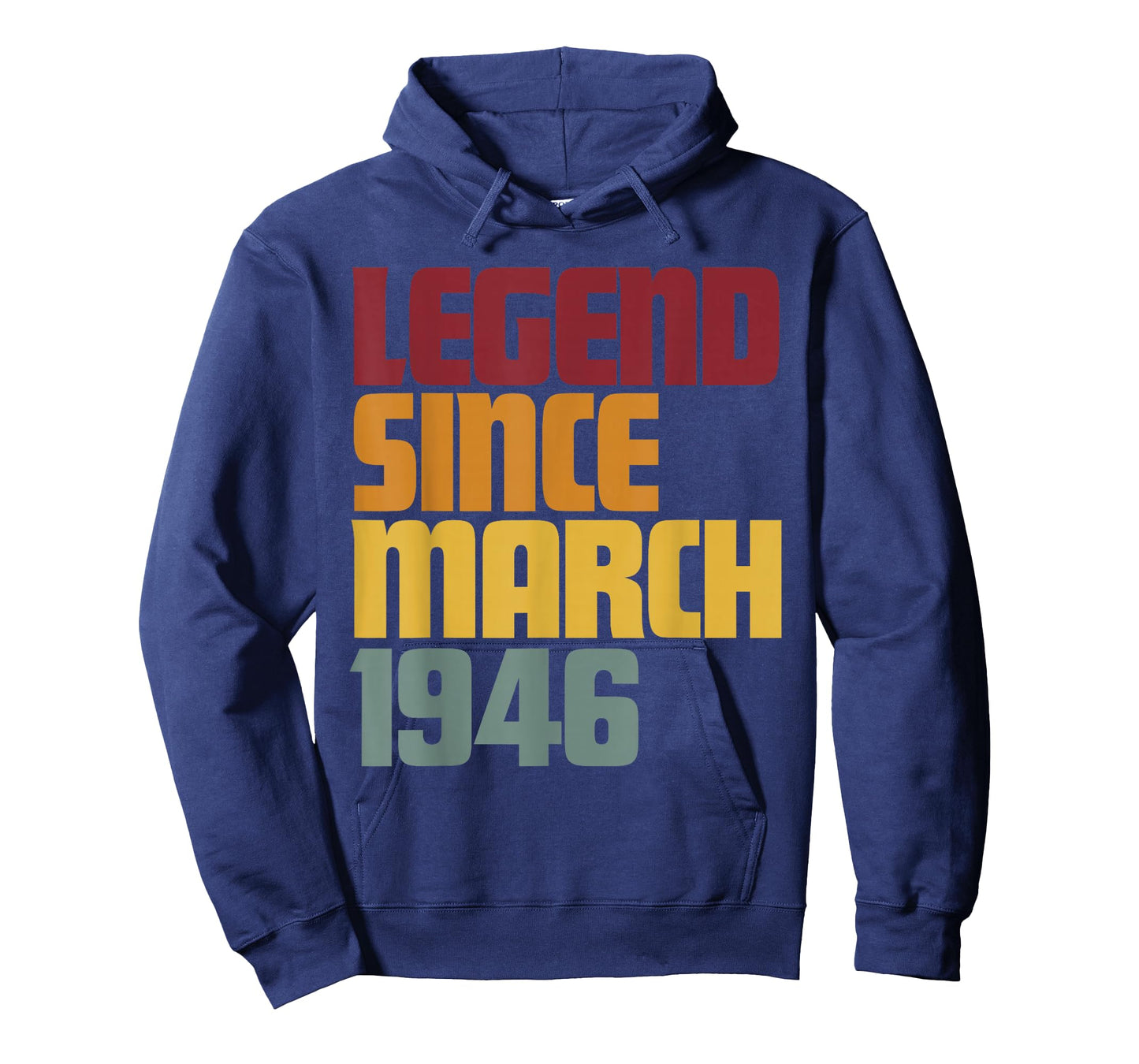 Legend Since March 1946 80th Birthday - Vintage Funny T-Shirt
