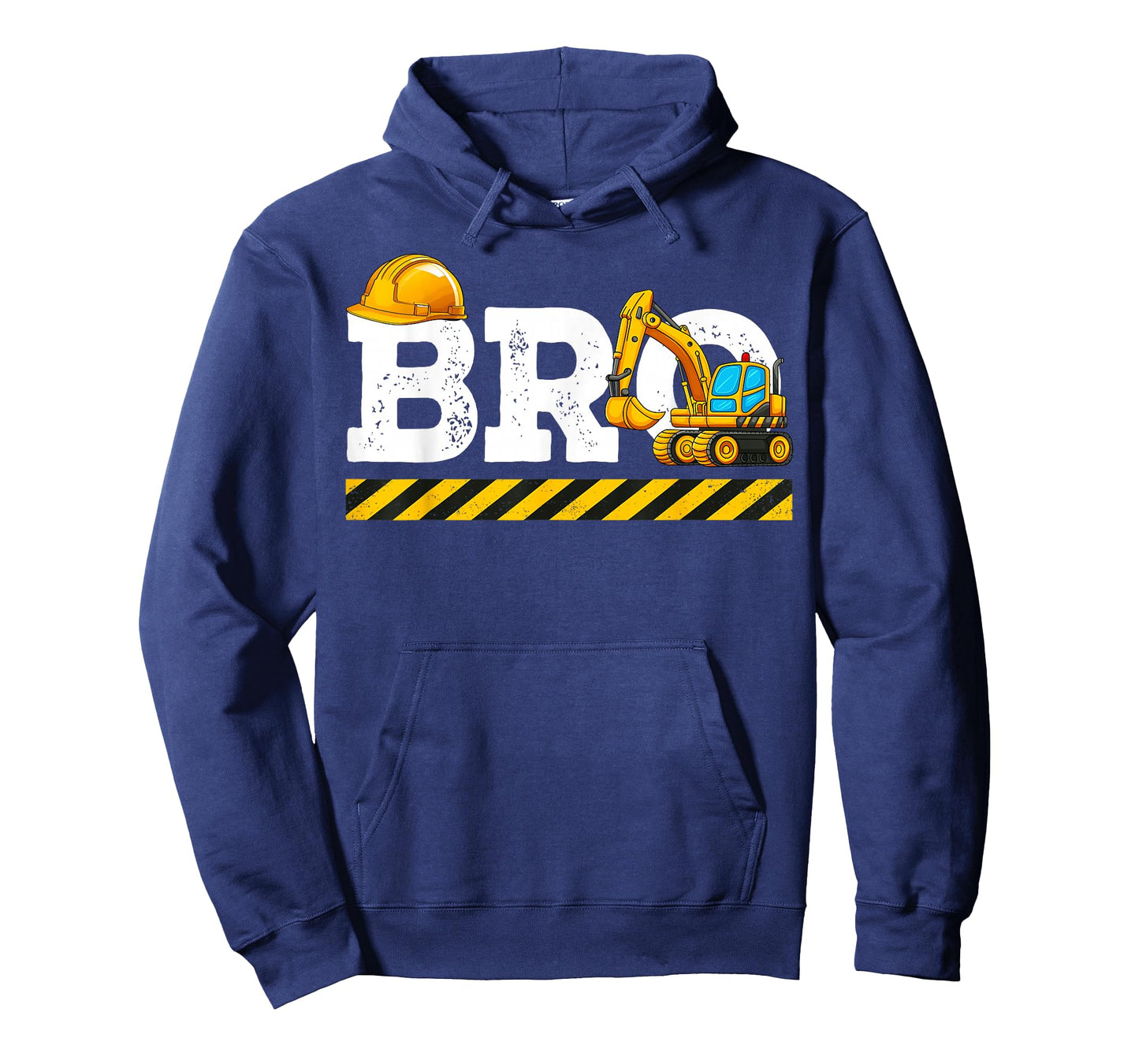 Bro Brother of The Birthday Boy Family Matching Excavator T-Shirt
