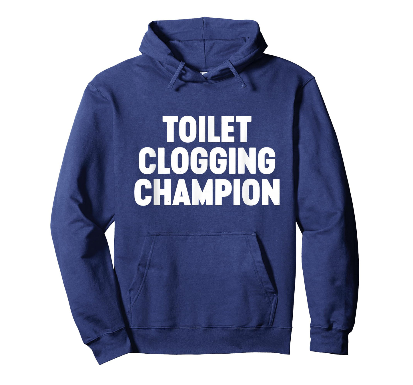 Toilet Clogging Champion Funny Award Dad Jokes T-Shirt