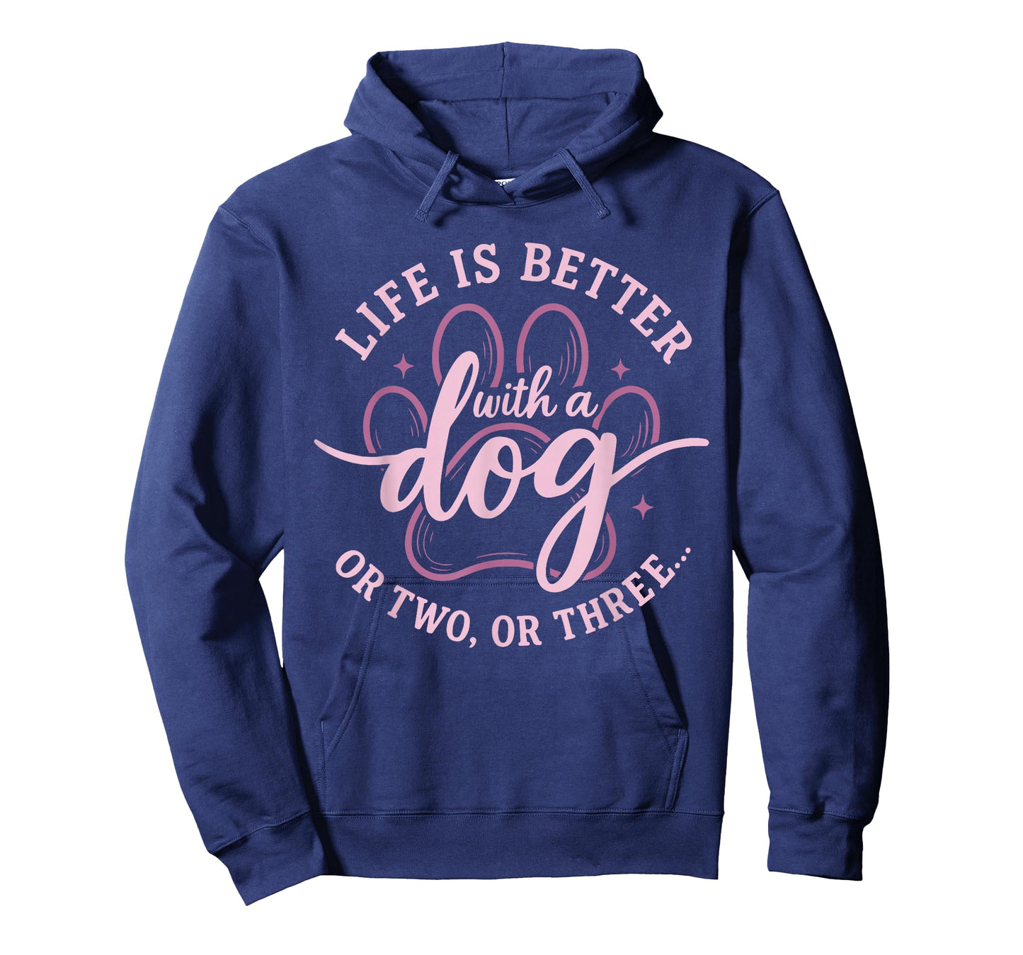 Cute Dog Lover Life is Better with A Dog Or Two Or Three T-Shirt