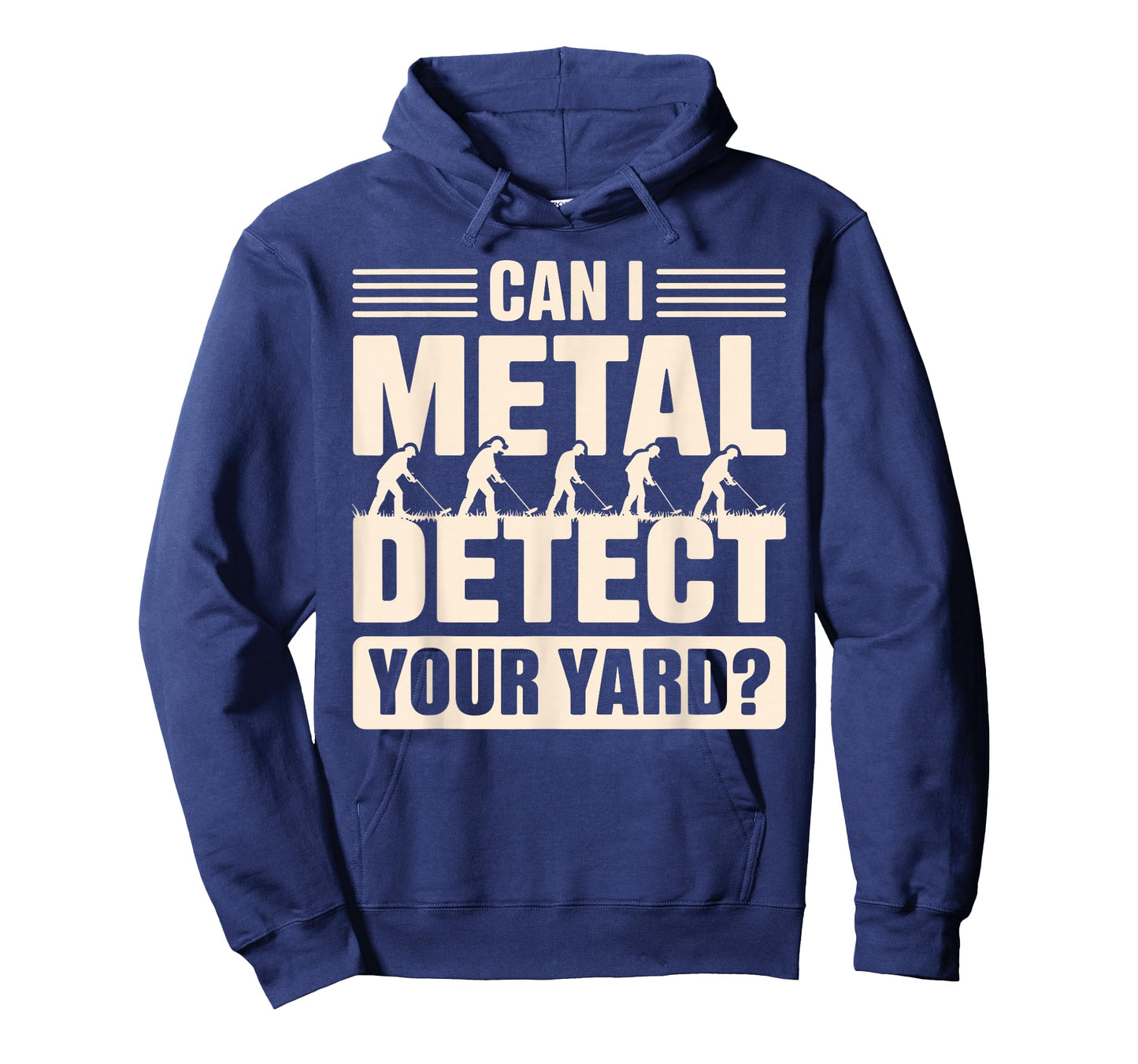 Funny Metal Detector Art for Men Women Adult Metal Detecting T-Shirt