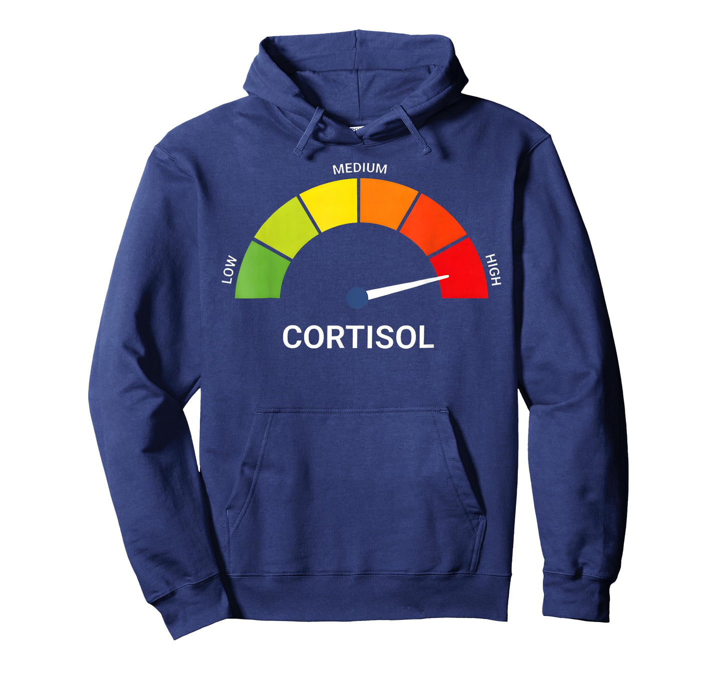 The Health Effects of High Cortisol Levels Funny Quote T-Shirt