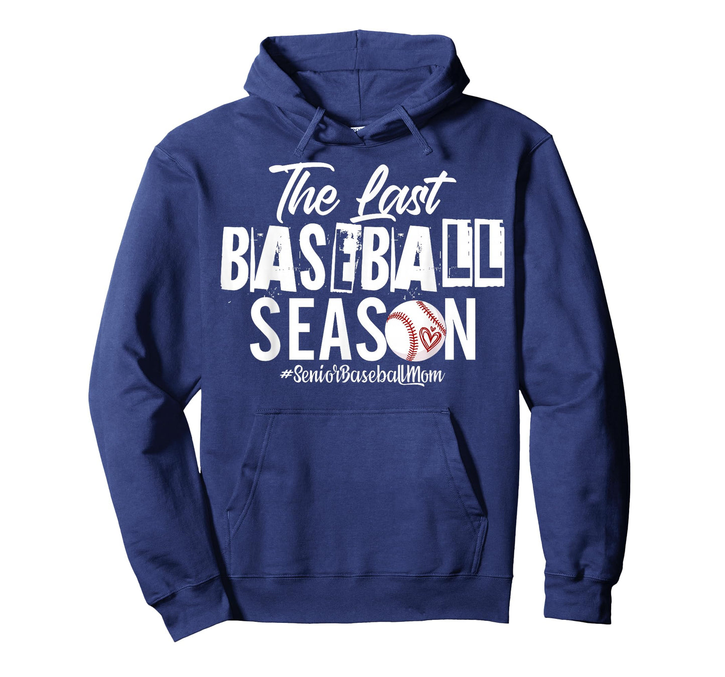 Retro The Last Baseball Season Senior Baseball Mom Ball Mama T-Shirt