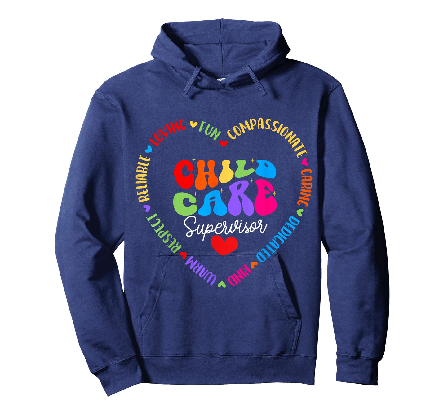 Childcare Supervisor Daycare Crew School Provider Teacher T-Shirt