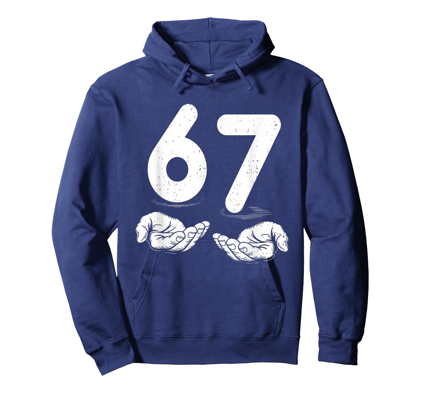 Funny Six Seven 6 7 Meme Gen Alpha Slang 6 7 Hands T-Shirt