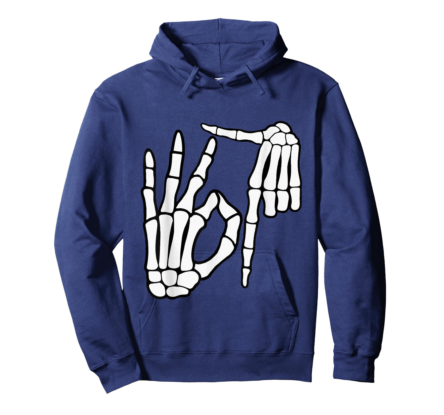 Six Seven 6 7 Meme 67 Skeleton Hand Halloween Costume T-Shirt