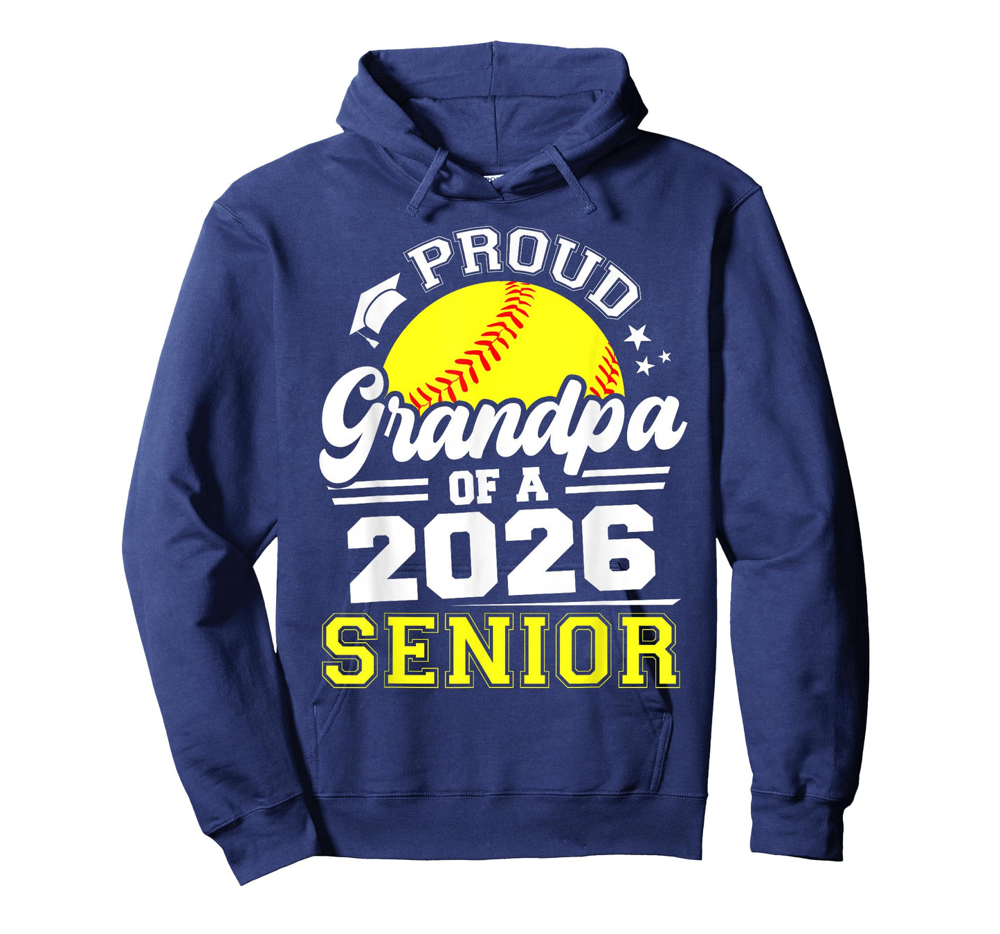 Proud Grandpa of A 2026 Senior Softball Graduate T-Shirt