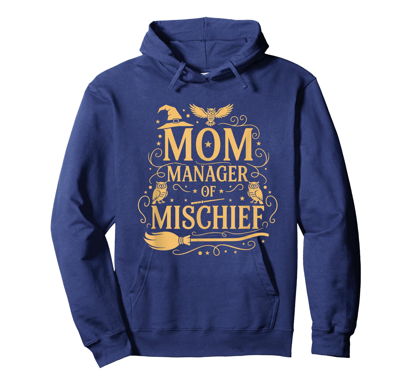 Magical Mom Manager of Mischief Mom Mother's Day Halloween T-Shirt