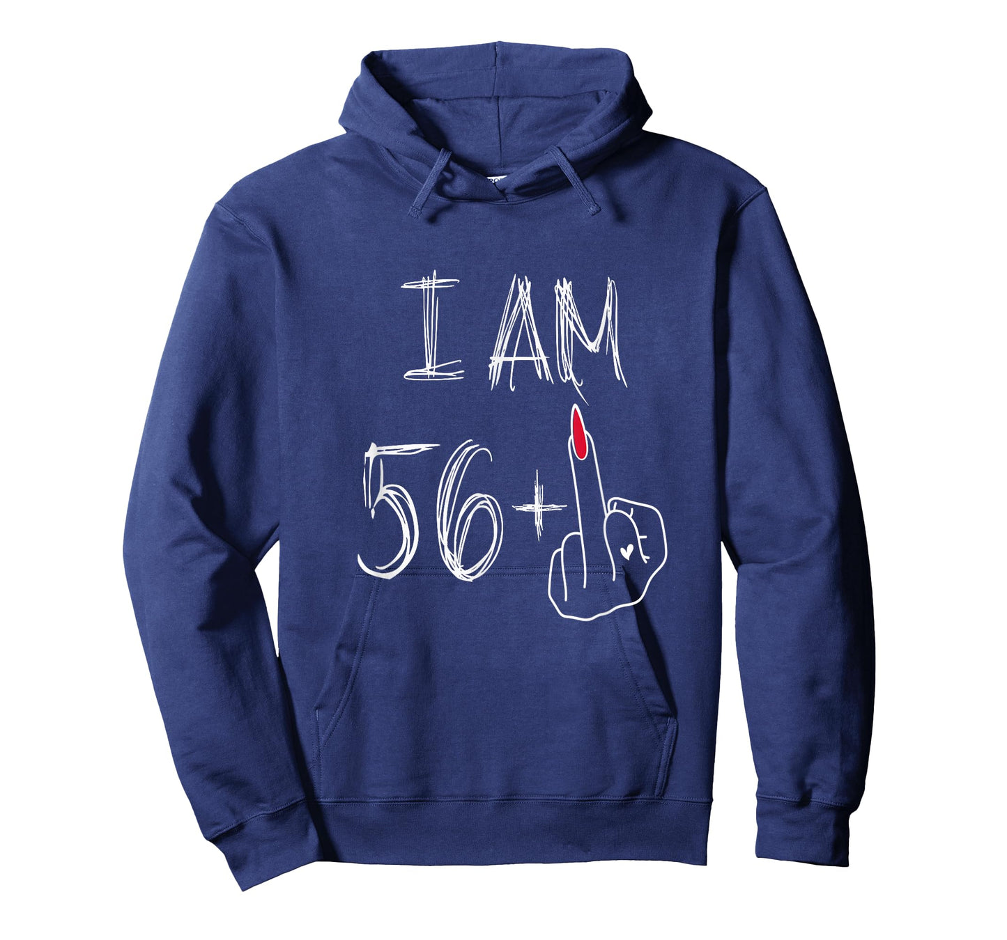 I Am 56 Plus 1 Funny for A 56th Birthday for Women T-Shirt