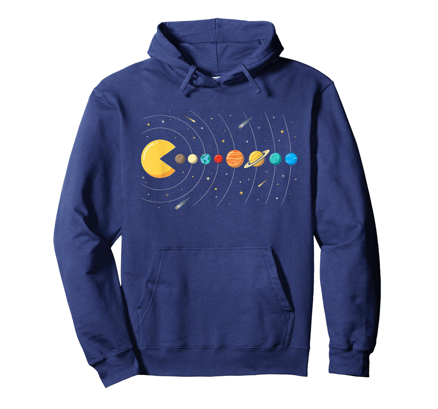Retro Gaming Planets Space Astronomy Video Game Solar System T-Shirt