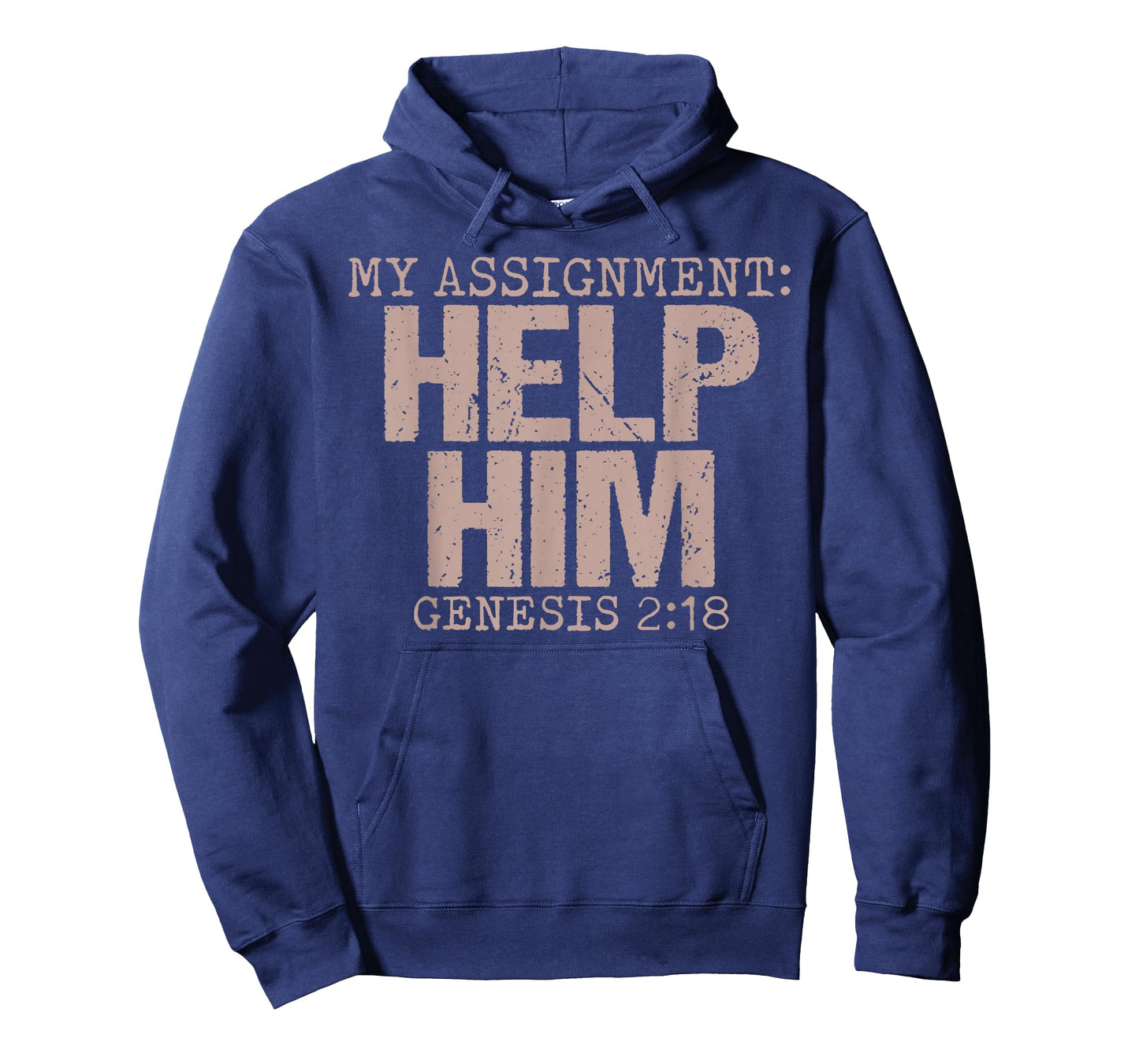 My Assignment Help Him Genesis 2:18 Christian Faith T-Shirt