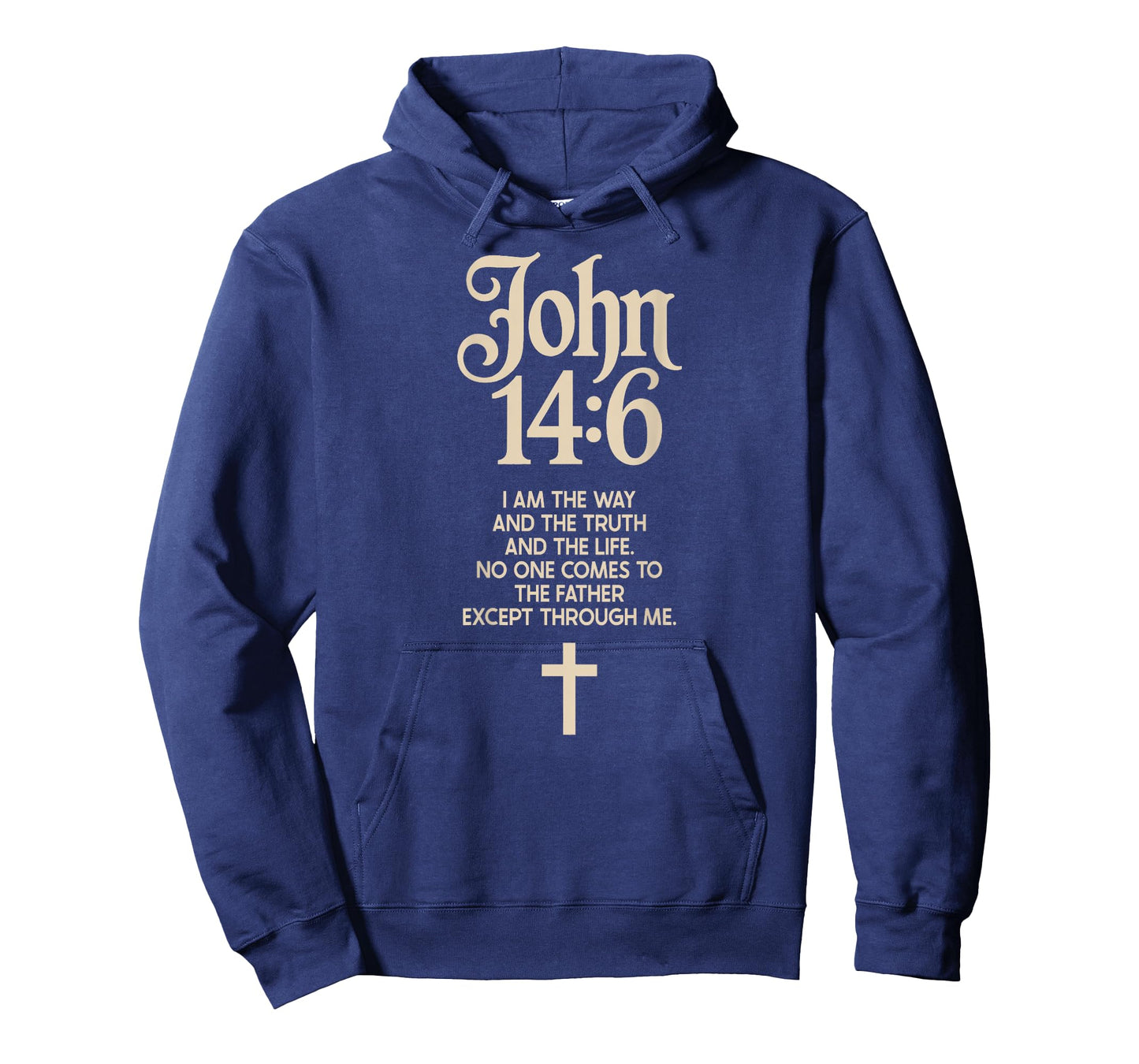 Jesus is King John 14:6 Christian God Religious Bible Verse T-Shirt