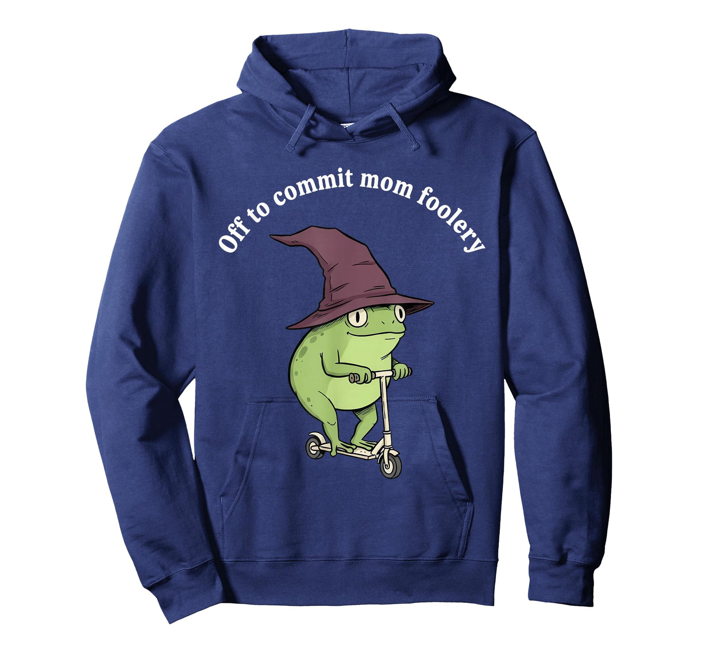 Off to Commit Mom Foolery Funny Frog Mom Humor T-Shirt