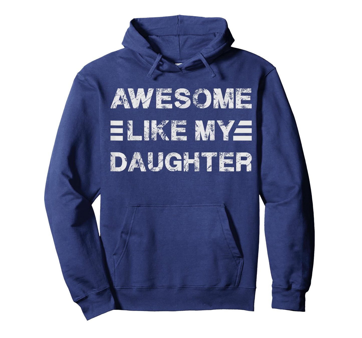 Awesome Like My Daughter Retro Mom & Dad Joke Humorous T-Shirt