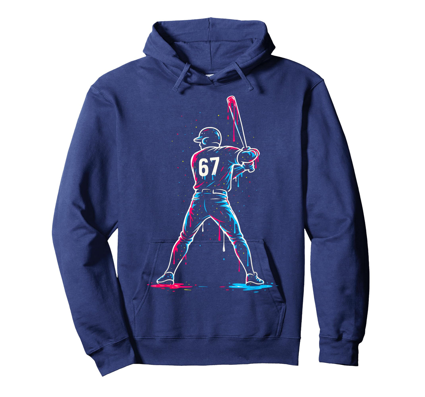 Baseball Drip 6 7 Number 67 Six Seven Meme Mens Boys Kids T-Shirt