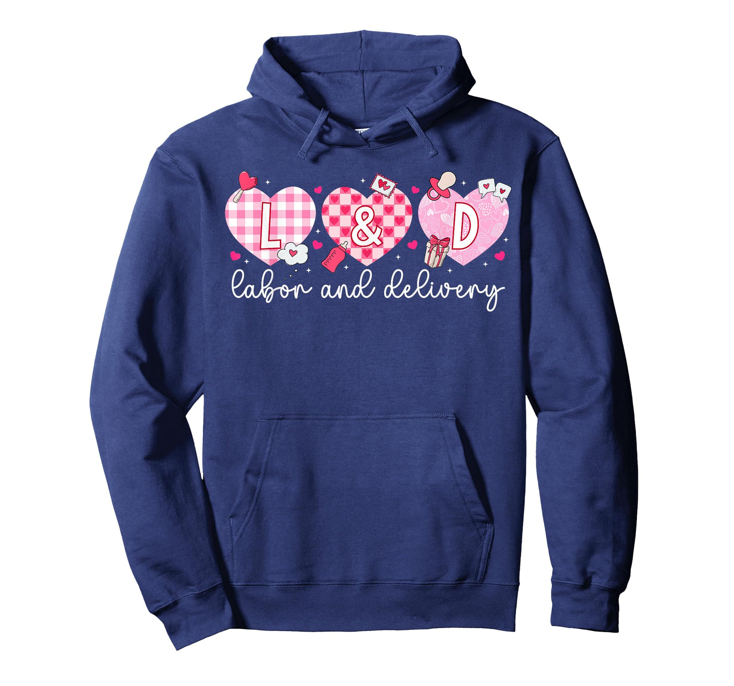 L&D Nurse Valentine Labor and Delivery Nurse Valentines Day T-Shirt