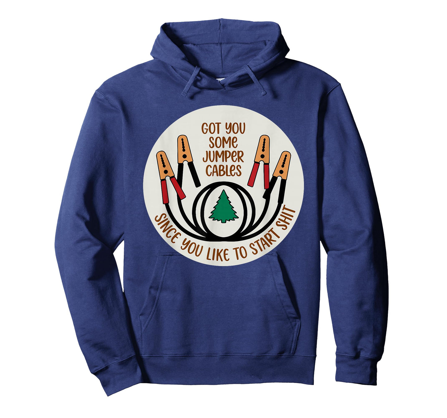 Got You Some Jumper Cables Since You Like to Start Shit Xmas T-Shirt