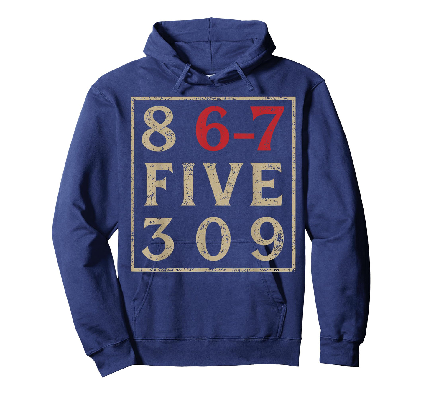 8 67 Five 309 Funny Six Seven T-Shirt