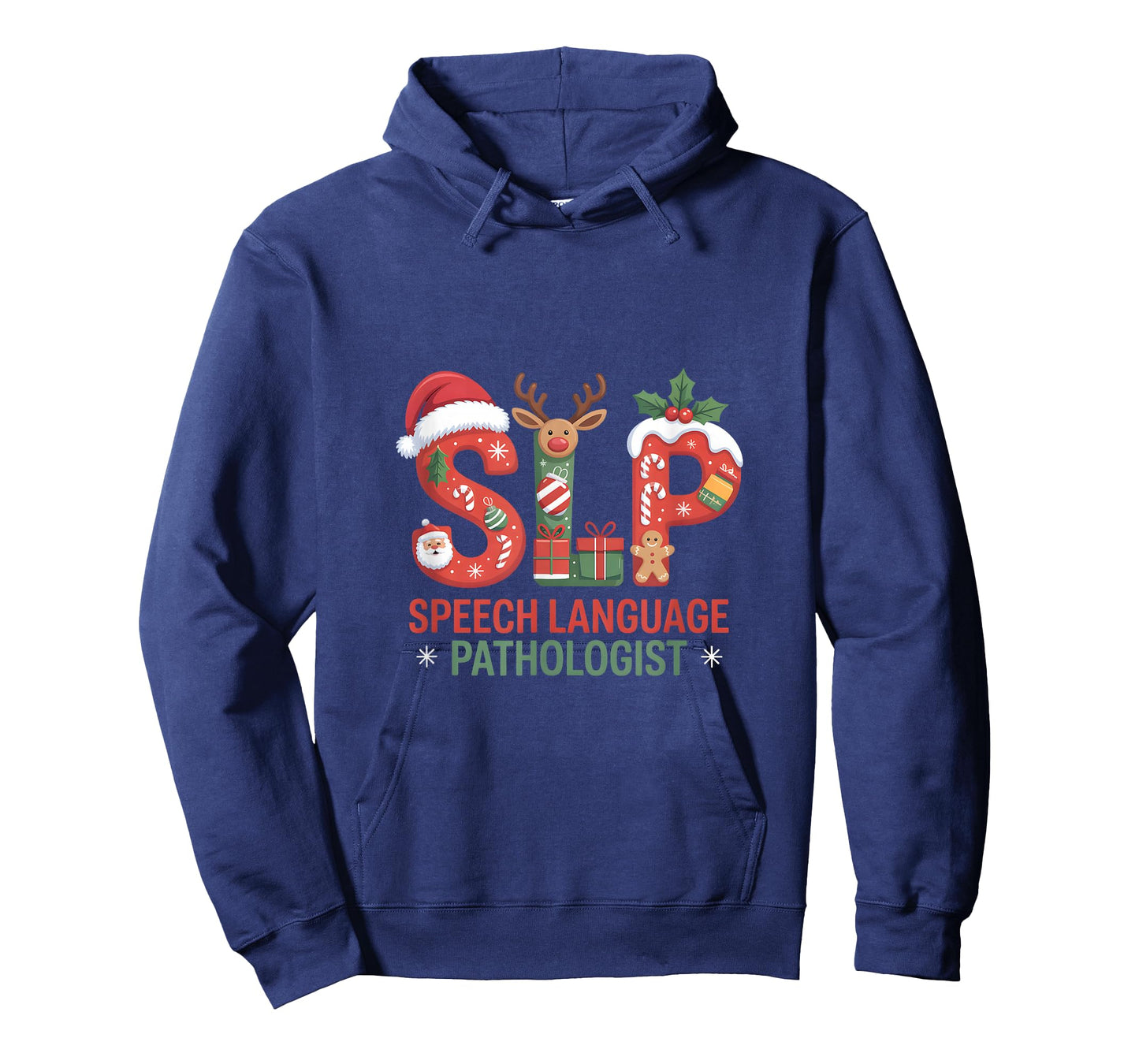 Funny SLP Christmas Speech Language Pathologist Holiday T-Shirt
