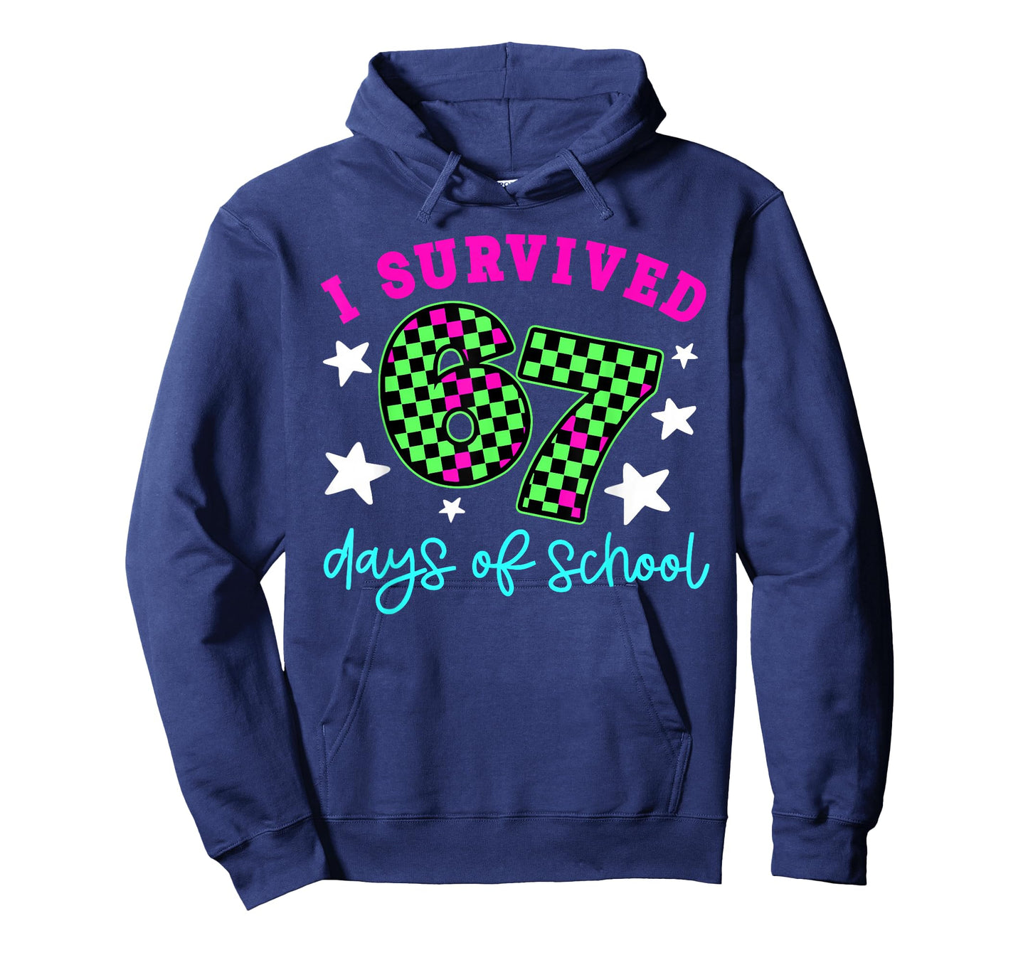I Survived 67 Days of School Teachers Students Six Seven T-Shirt
