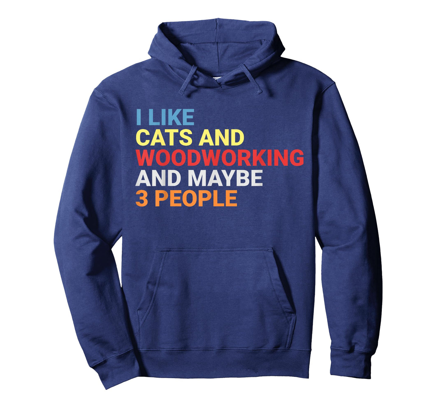 Retro I Like Cats and Woodworking Lover Woodworker Funny Cat T-Shirt