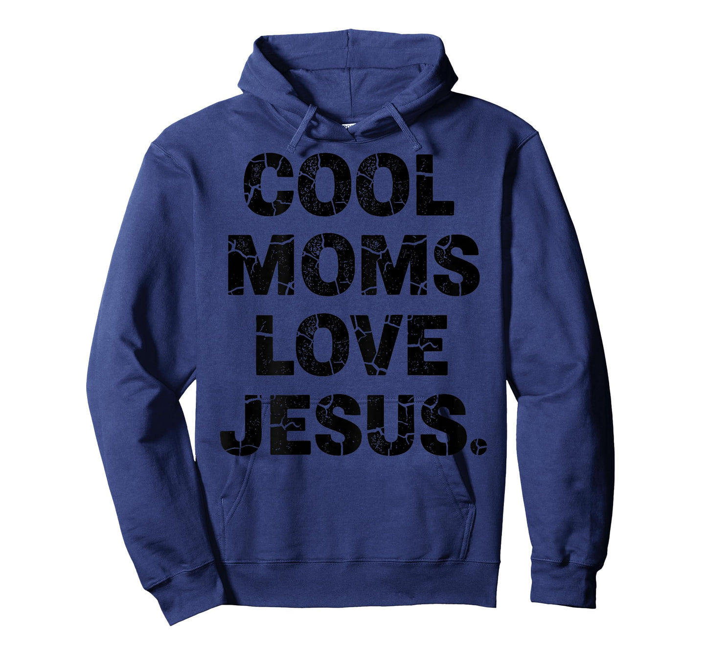Cool Moms Love Jesus for Religious Christian Mom (on Back) T-Shirt