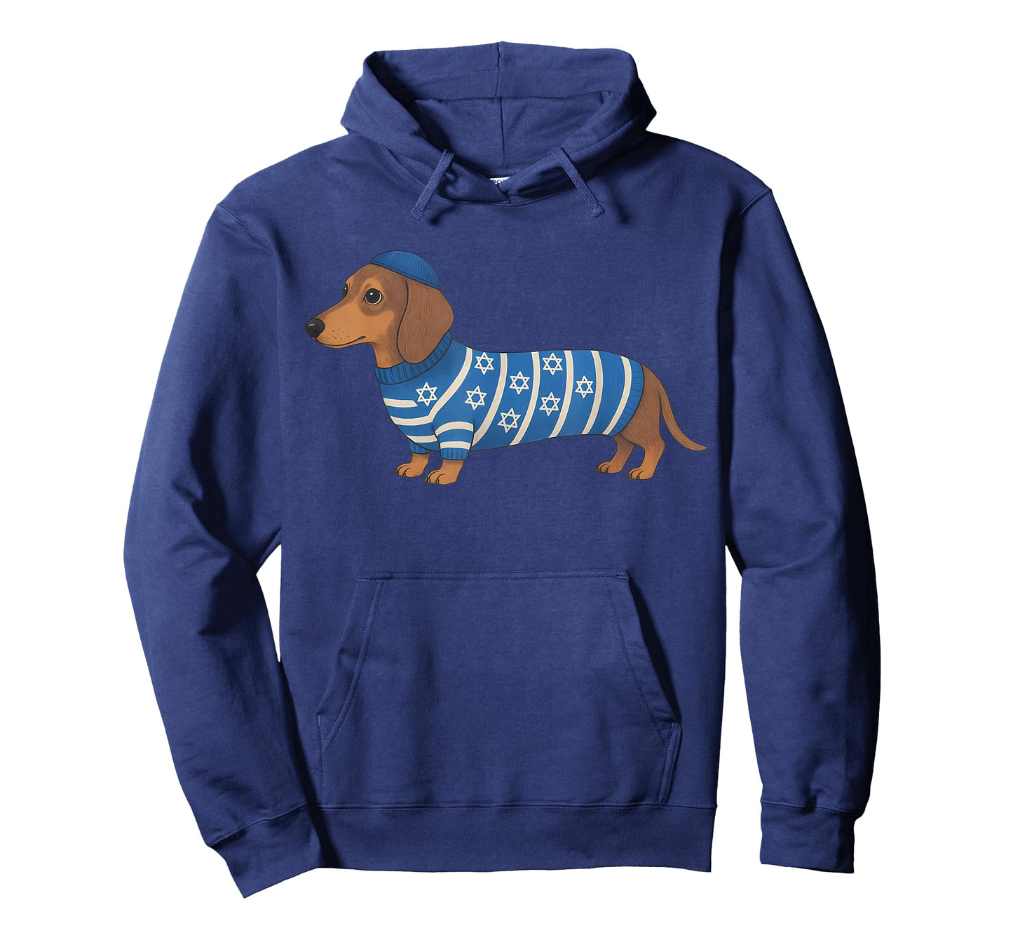 Hanukkah Dachshund Funny Wiener Dog Holiday Sweater Festive T-Shirt