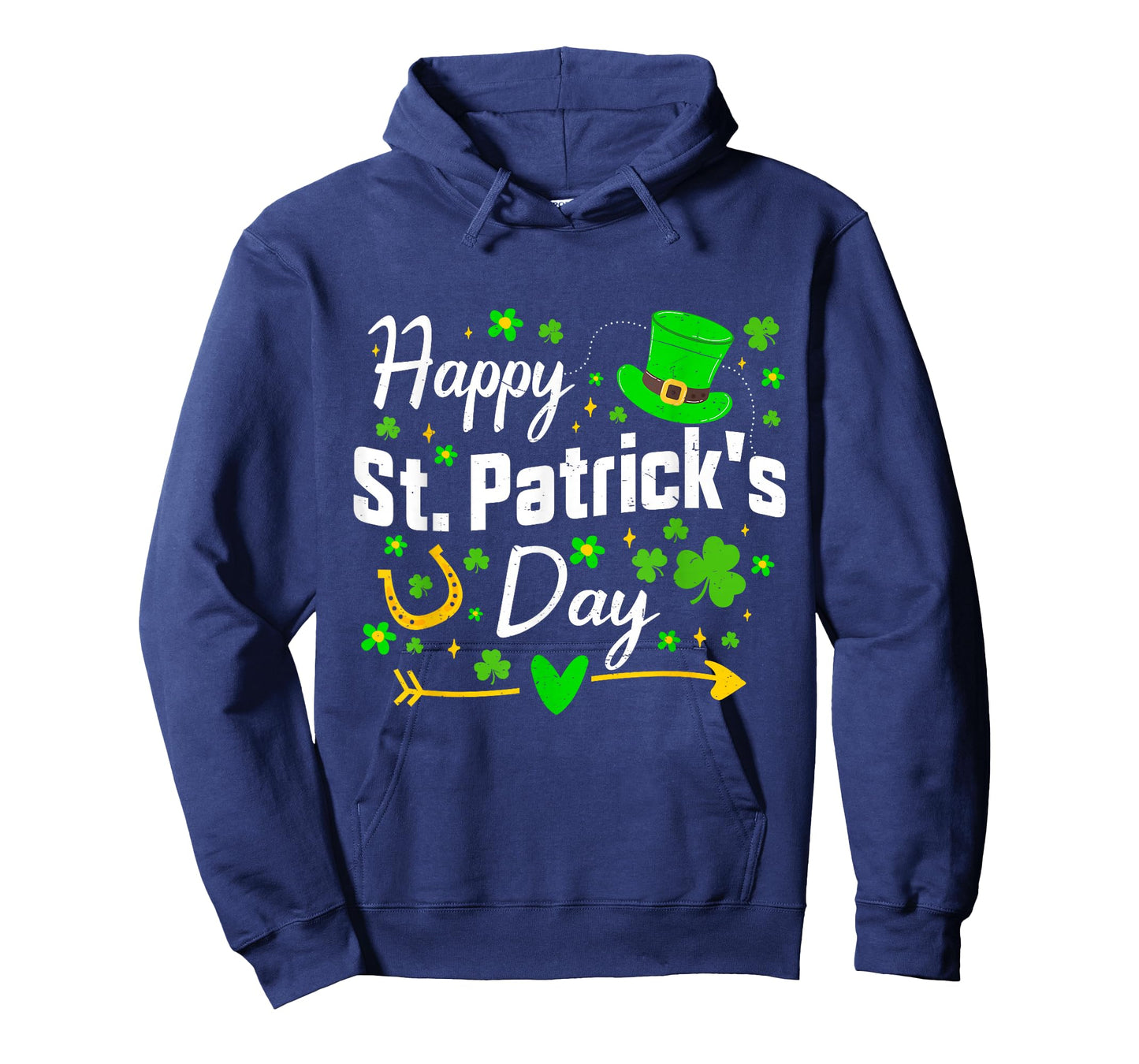 Happy St Patrick's Day Irish Shamrock Men Women Kids T-Shirt