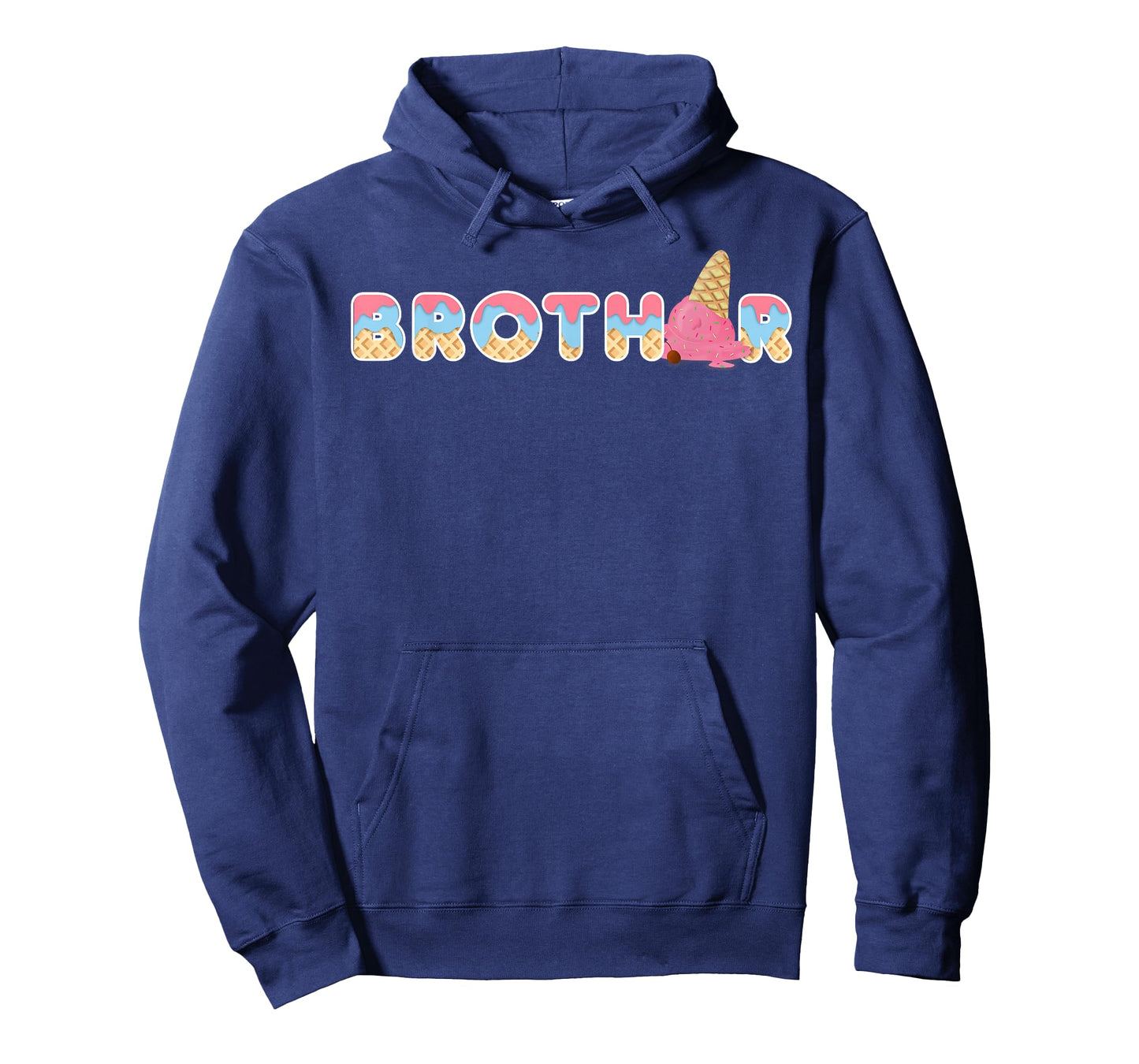 Ice Cream Brother 1st Birthday Matching Family T-Shirt