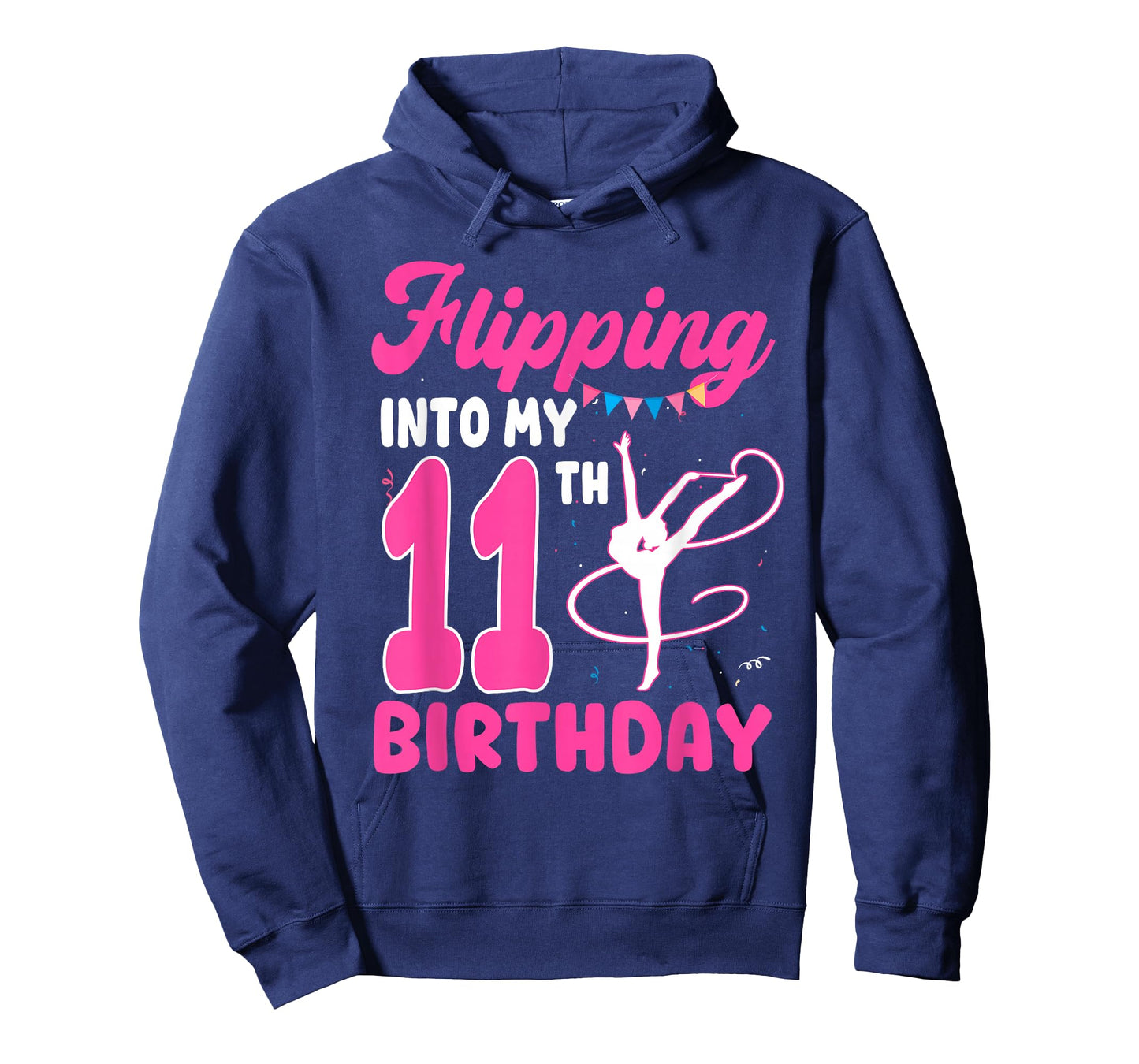11 Year Old Girl Flipping Into My 11th Birthday Gymnastics T-Shirt