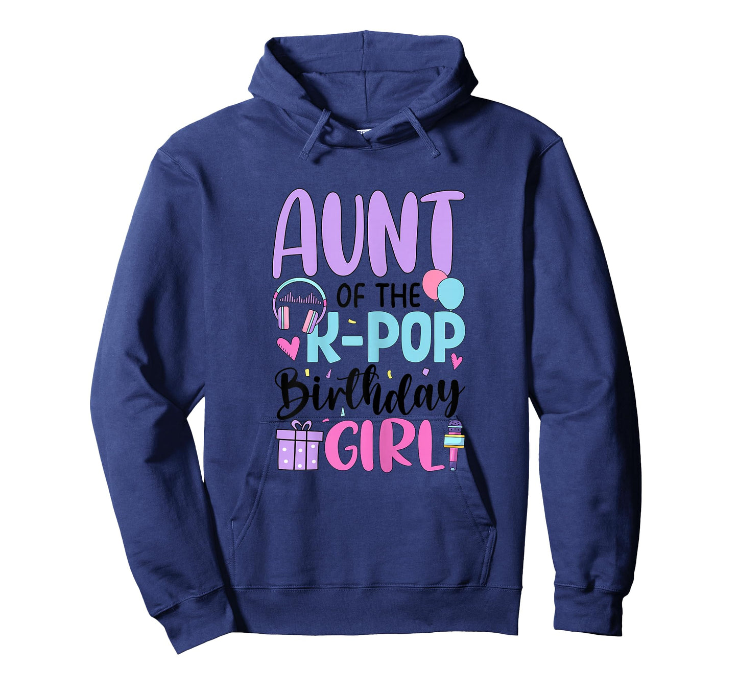 Aunt of The K Pop Birthday Girl K-Pop Birthday T-Shirt
