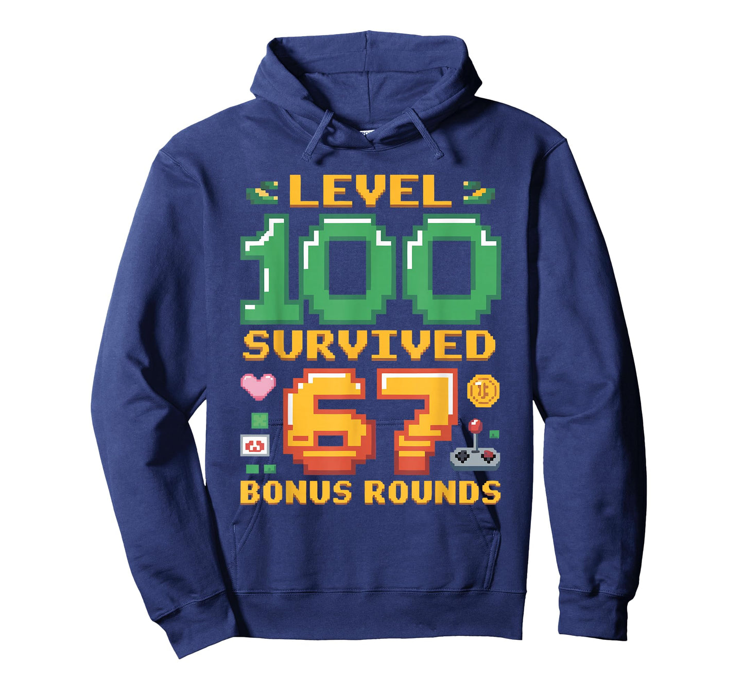 Level 100 Days of School 67 Bonus Funny 67 Gaming Meme T-Shirt