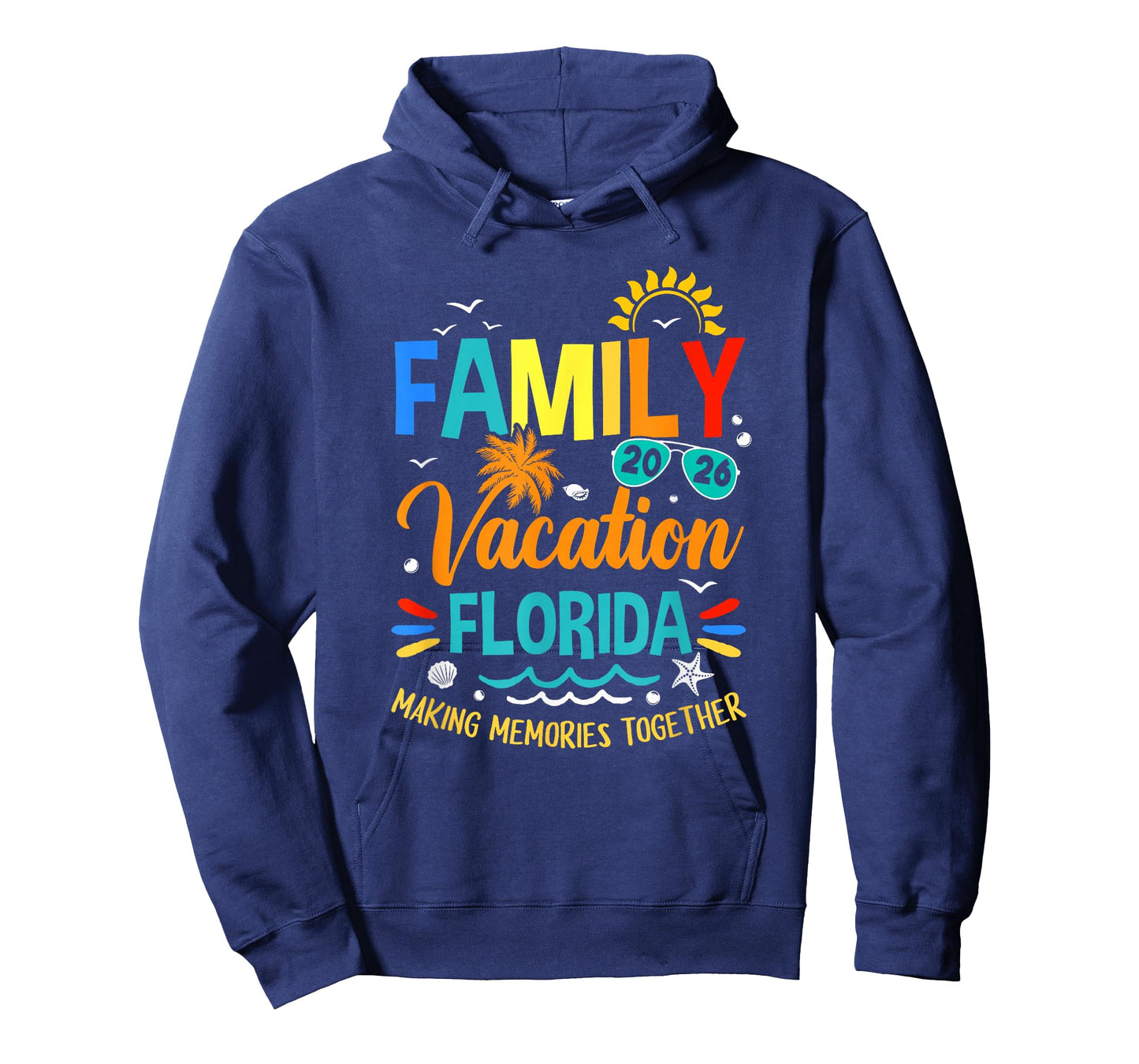 Family Vacation 2026 Florida Matching Family Together T-Shirt