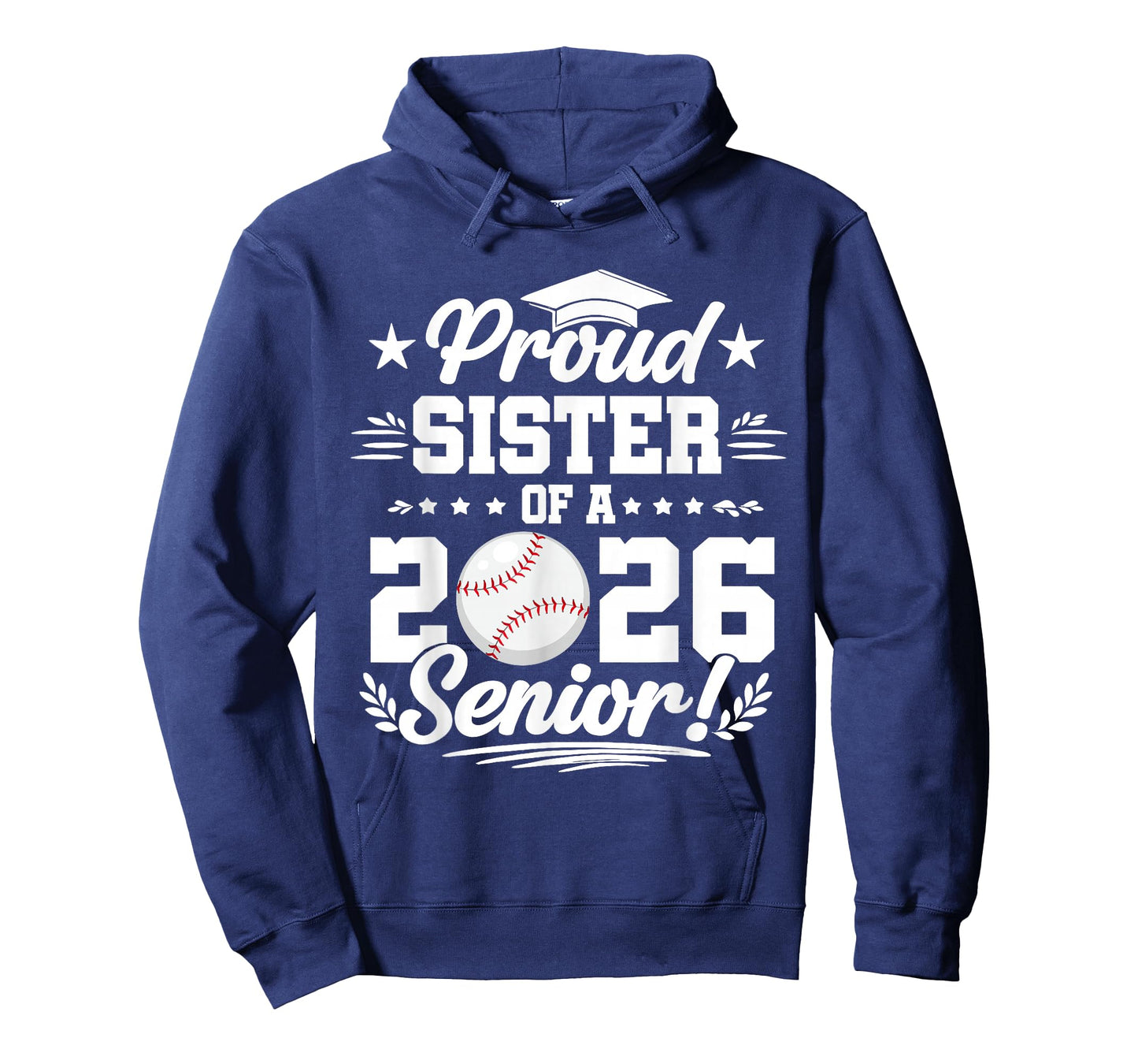 Proud Sister of A 2026 Senior Baseball Graduate T-Shirt