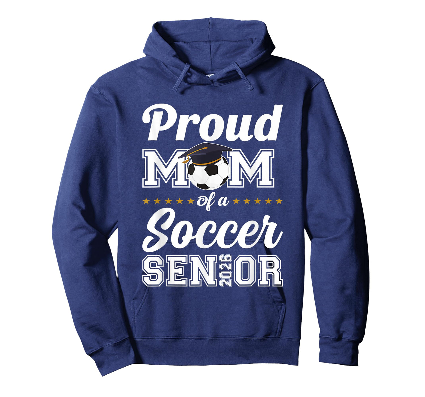 Senior Mom Class of 2026 Soccer Mom Graduation T-Shirt