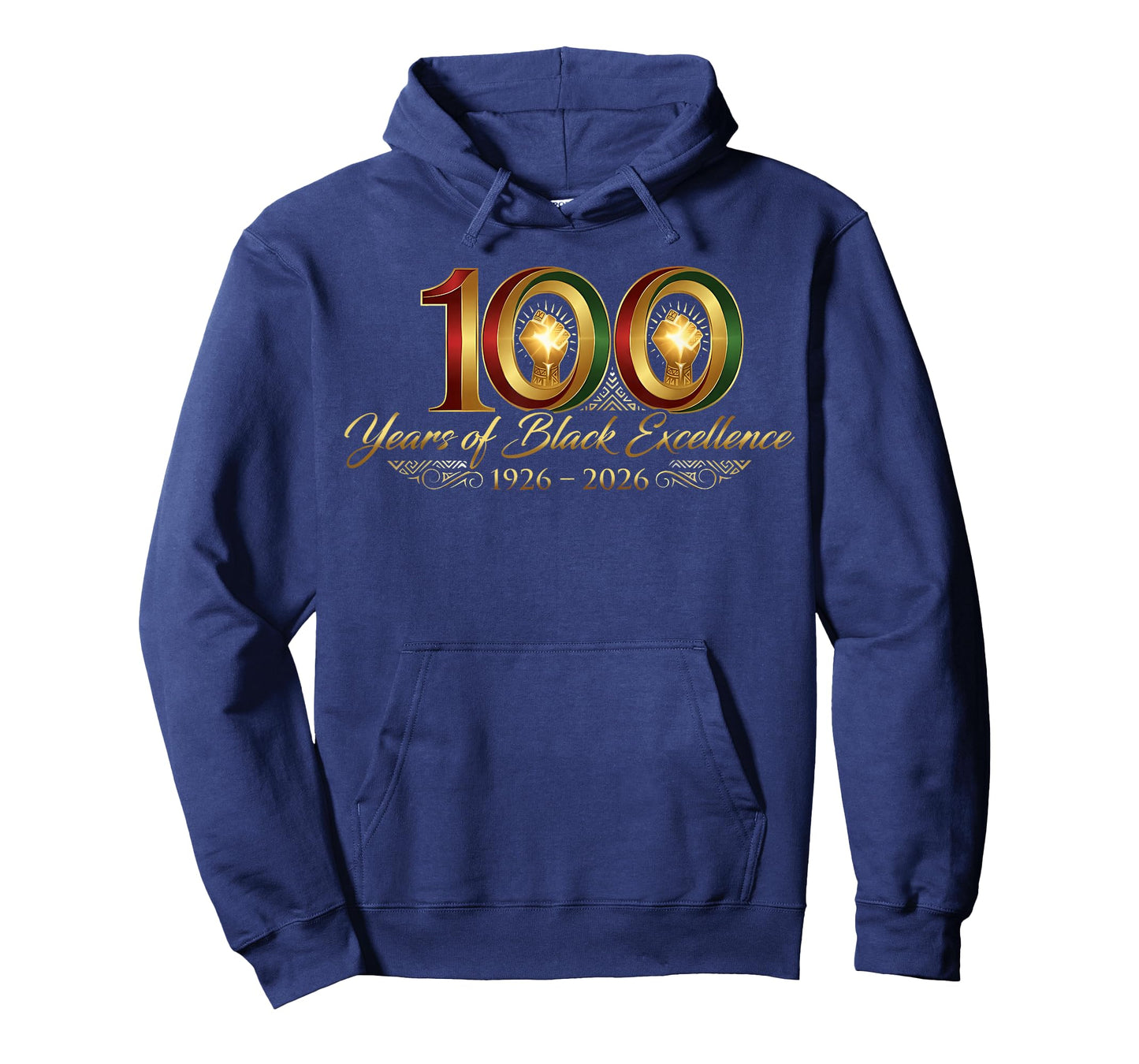 100 Years of Black Excellence 1926 2026 T-Shirt