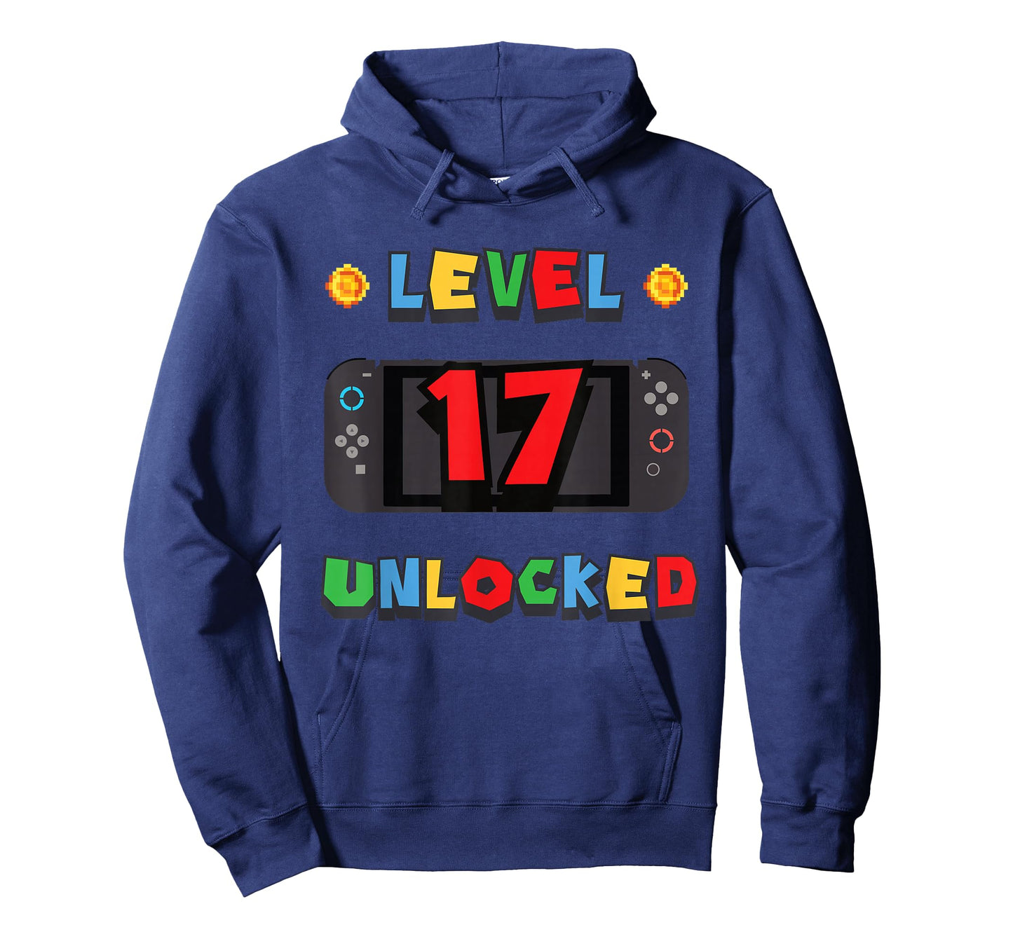 Level 17 Unlocked Gamer 17th Birthday Video Game Lovers T-Shirt