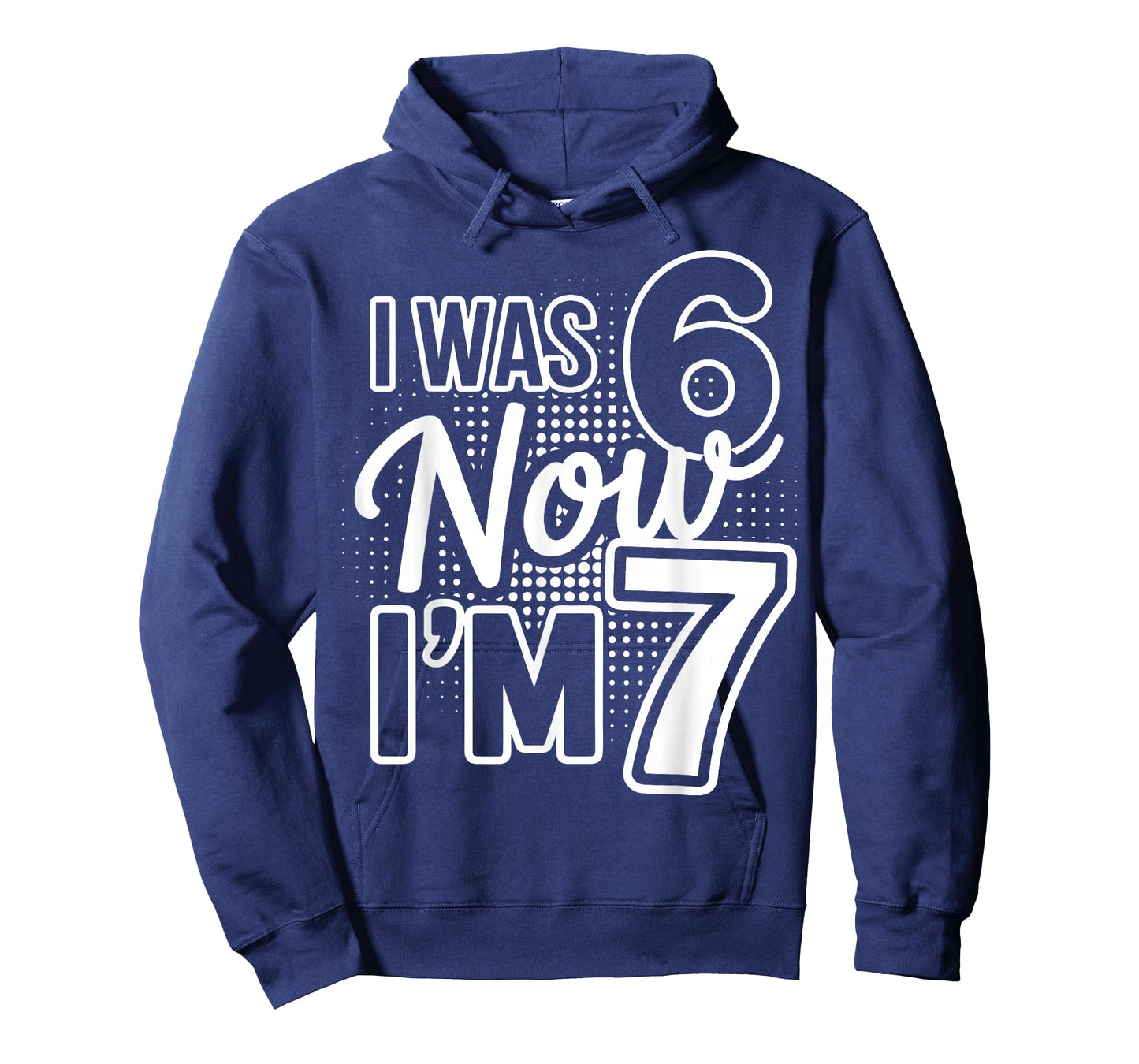 I was 6 Now I'm 7 Bday Seven Years Old Birthday T-Shirt