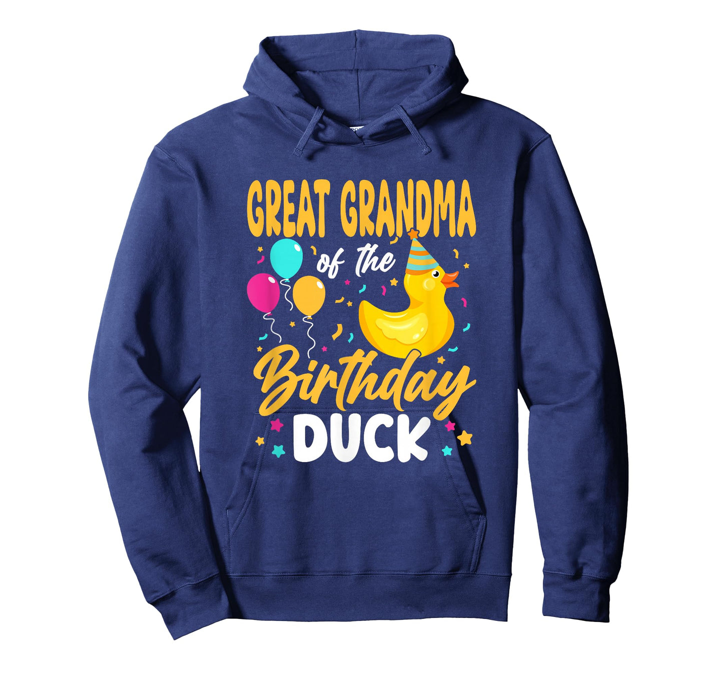 Great Grandma of The Birthday Duck Boy Rubber Duck Bday T-Shirt